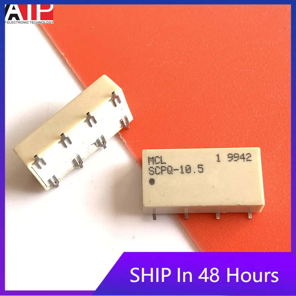 1PCS original imported spot SCPQ-10.5 power divider 90 degrees Mini-Circuits 9-11mHz authentic welcome to consult and order.