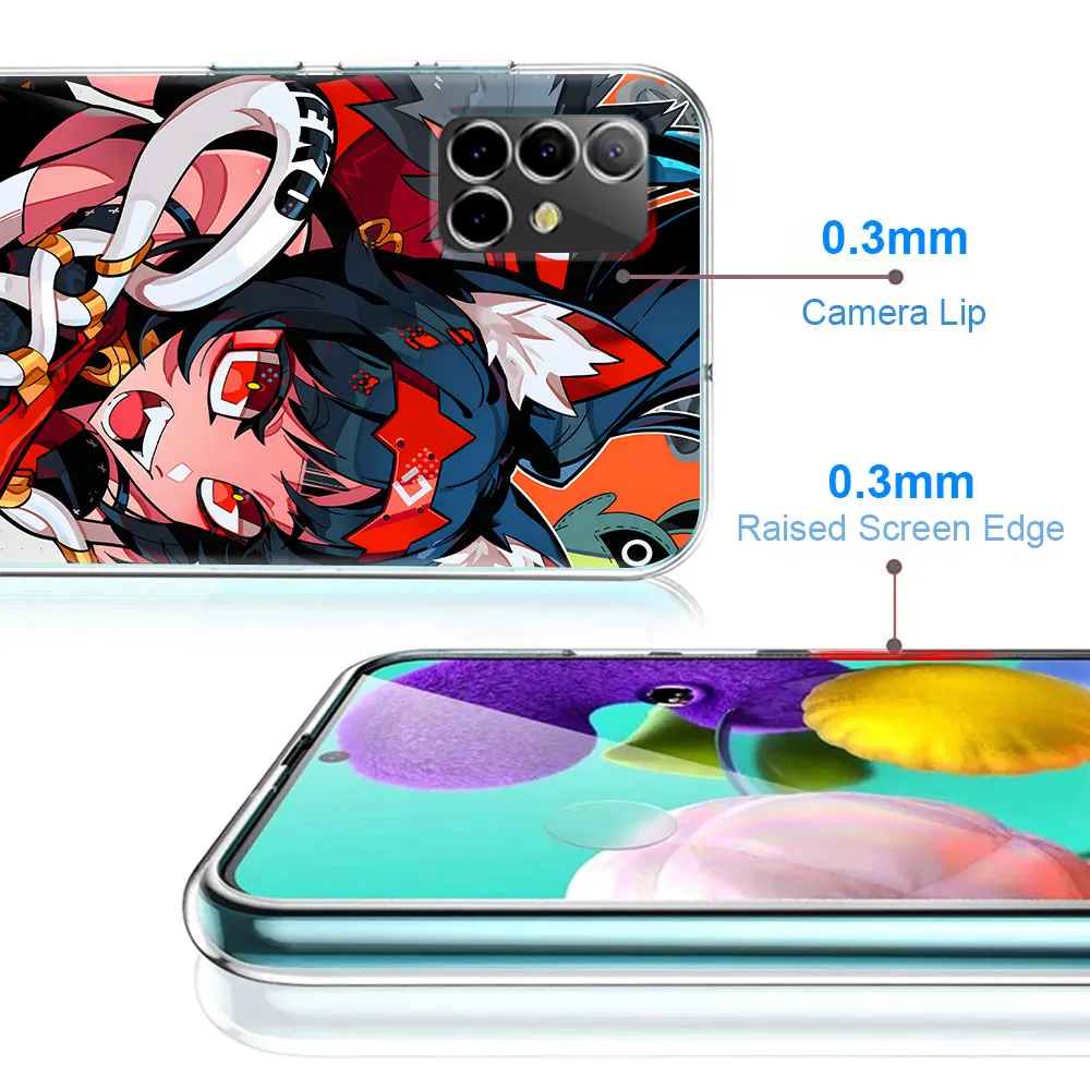 Zenless Zone Zero Anime TPU Case for Samsung Galaxy A15 A21s A51 A13 A35 A54 A55 A41 A52 A53 A71 A14 A21 Transparent Phone Cover