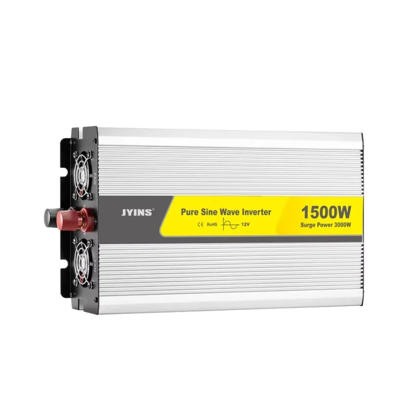 Inversor automotriz pura del inversor 1.5kva de la onda sinusoidal 12v del poder 1500W