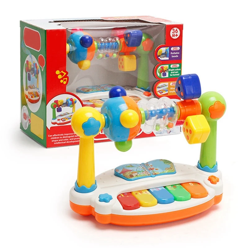 Children Baby Infant Early Education Learning Piano With Music And Lights Baby Hitting Piano Gift