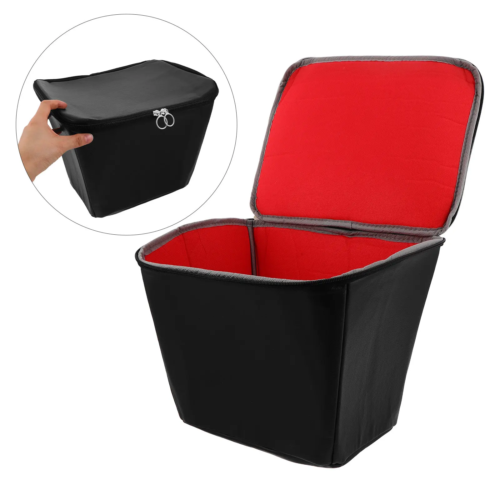 

Waterproof Bike Basket Liner with PU Inner Bag Thickened Shock Absorbing Dustproof Rainproof for E-Bike Tricycle Bicycle Front