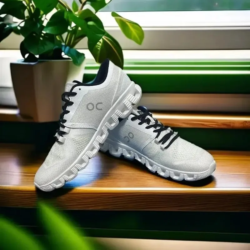 

2025 Mesh shoes X327 Men's and Women's Stable Breathable Training Running Shoes with Soft Bottom Flat shoes