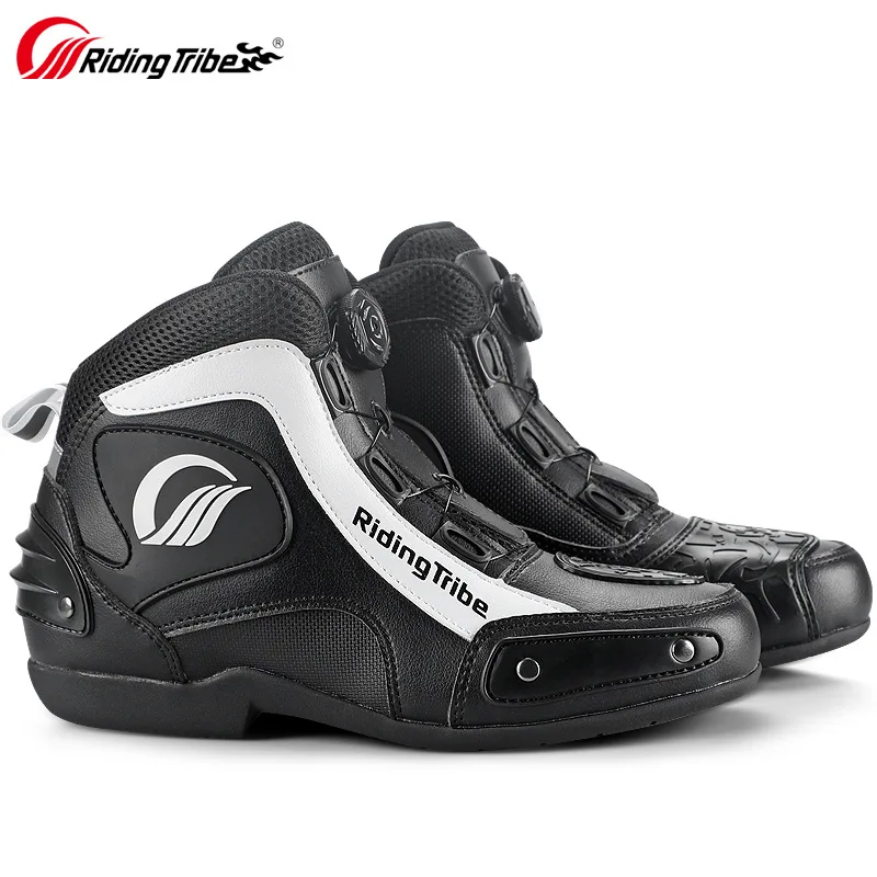 

Boots For Motorcyclist Man Cycling Cross-Country Multi-Color Optional Protection Mountaineering Wear-Resistant Road Shoes