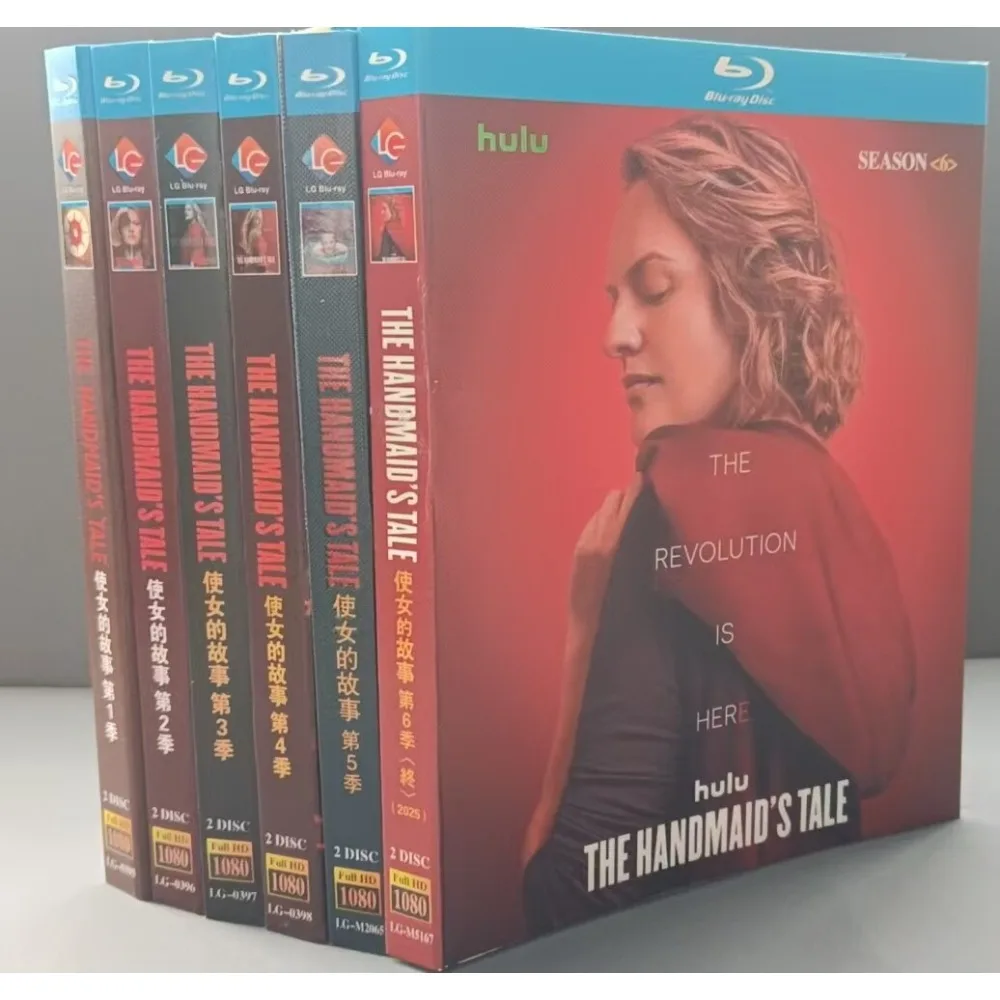 The Handmaid's Tale Season 1-6：12-Disc BD All Region Blu-ray Disc