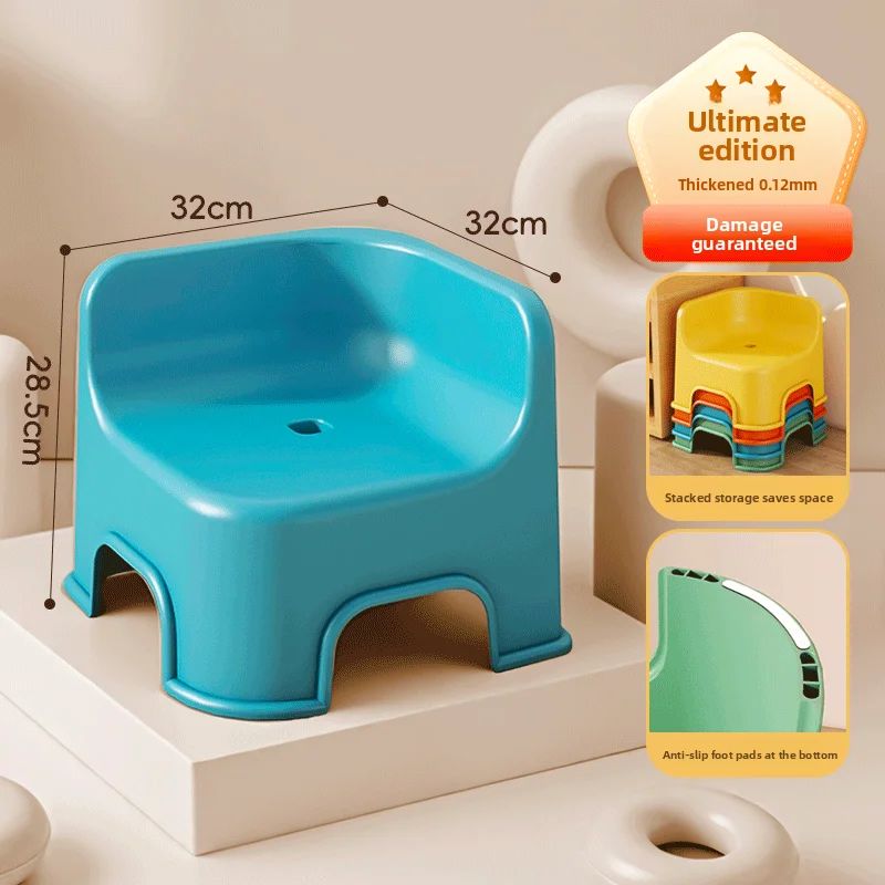 لا تأخذ مساحة، حمام، مقعد خاص للاستحمام، يمكن تكديس الكرسي، سميك منزلي، حديث بسيط وغير قابل للانزلاق