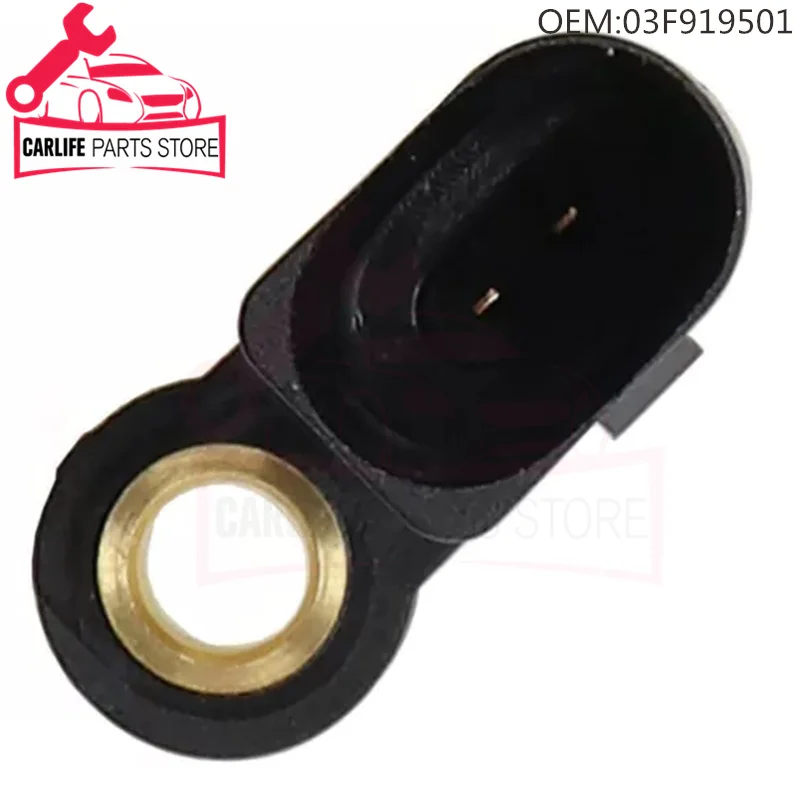 03F919501 For Volkswagen VW Golf MK7 Jetta MK6 Beetle Audi A3 A8 Q3 1.2T / 1.4T Coolantย Water Temperature Sensor 03F919501A