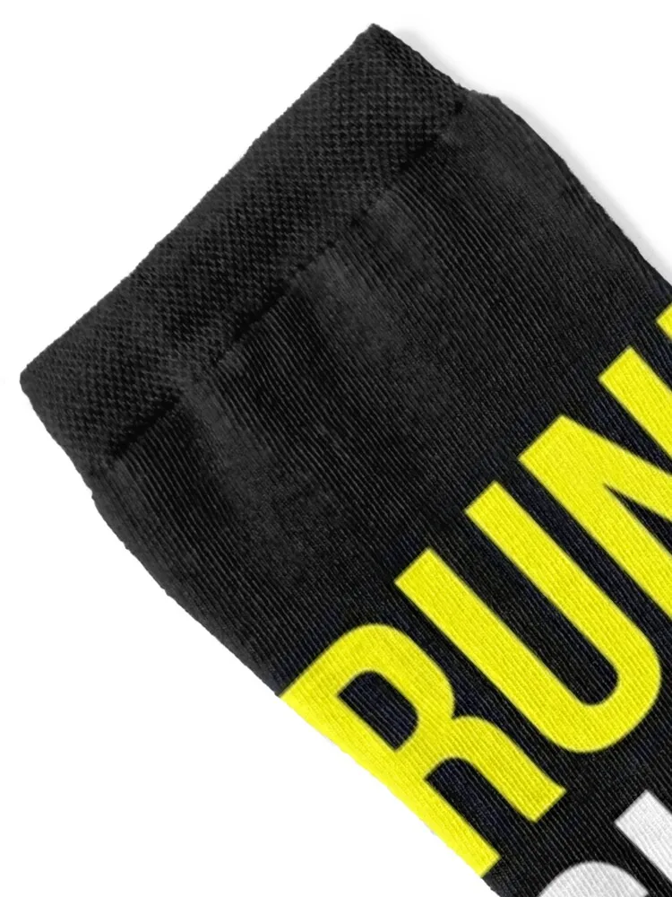 Funny Running Sucks Gift Socks