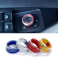 Rearview Mirror Adjustment Knob Button Decorative Cover for VW seat ibiza POLO GTI Golf 4 5 6 7 8 Passat B8 Tiguan 2018-2021