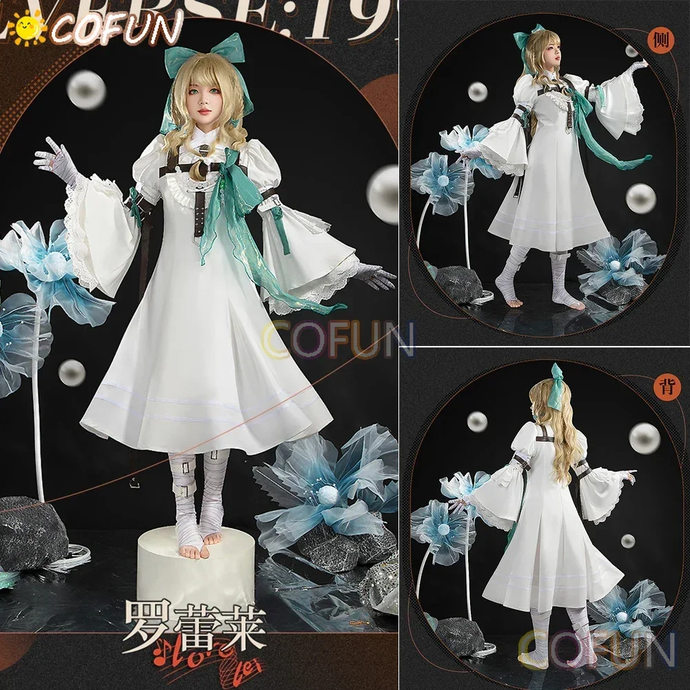 

COFUN [Customized] Reverse:1999 Lorelei Hole One Dress Cosplay Costume Cos Game Anime Party Uniform Hallowen Clothes Clothing