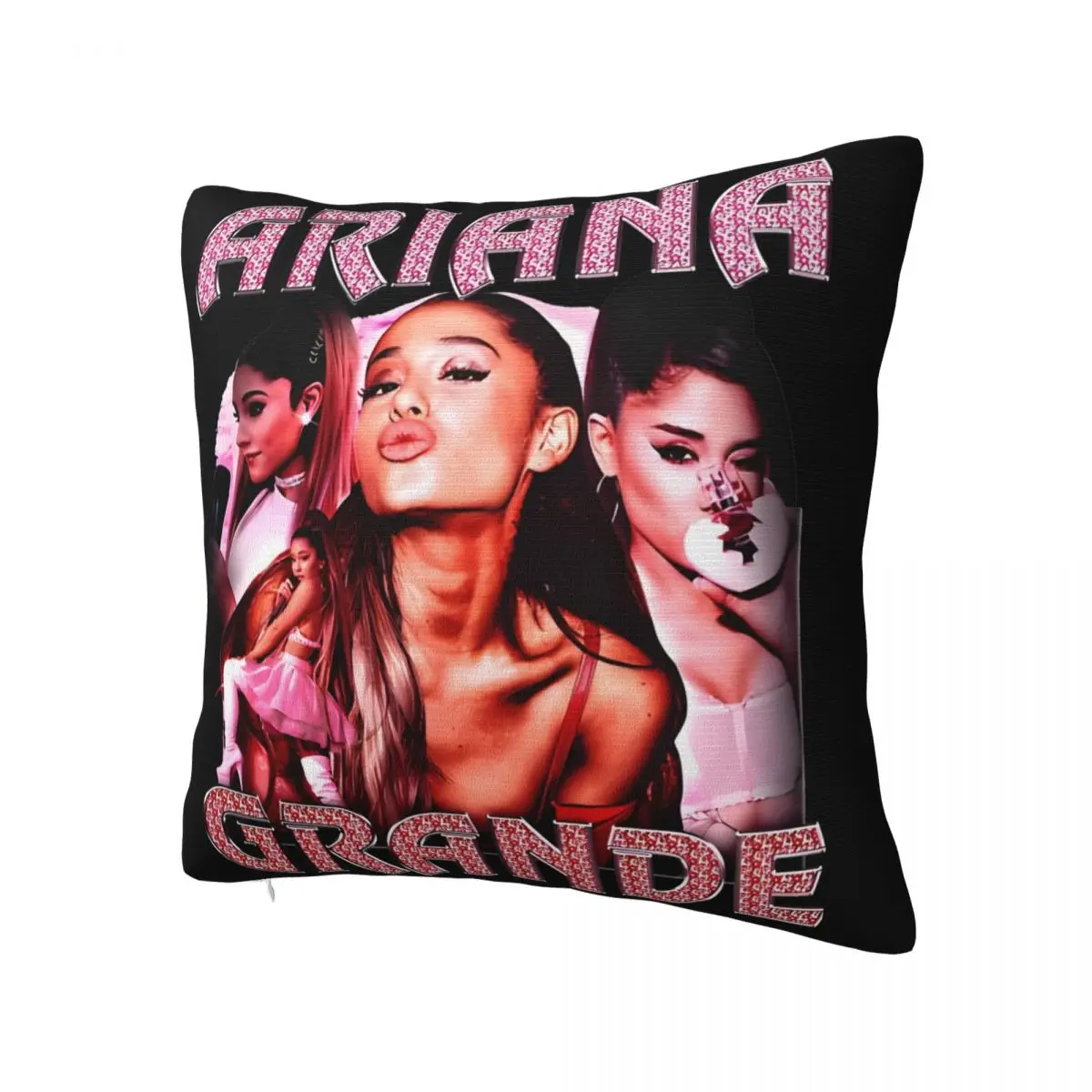 Vintage Pop Music R&B Pillowcase Printed Polyester Cushion Cover Decor Arianas Grandes Pillow Case Cover Seater Square 40*40cm