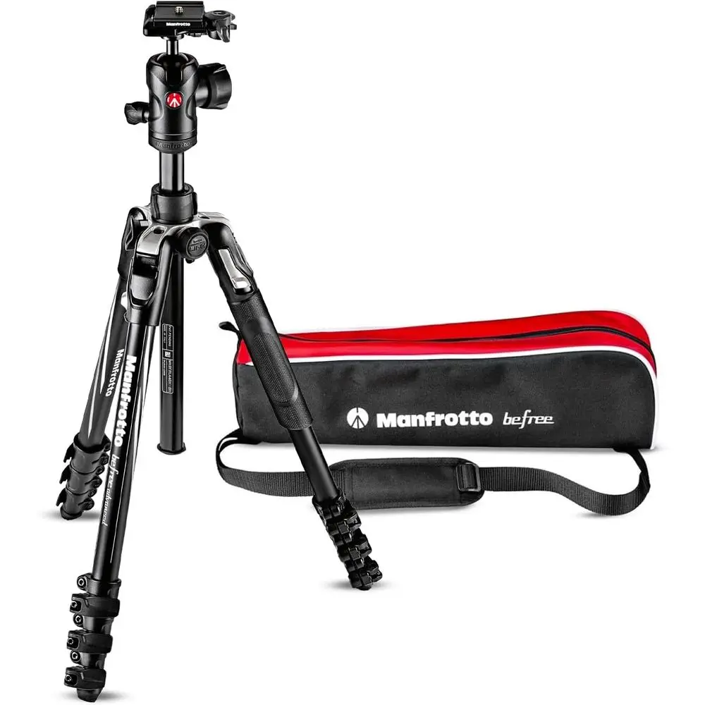 

Compact and Portable Travel Tripod Kit with Ball Head, Suitable for DSLR and Mirrorless Cameras, Camera Accessories