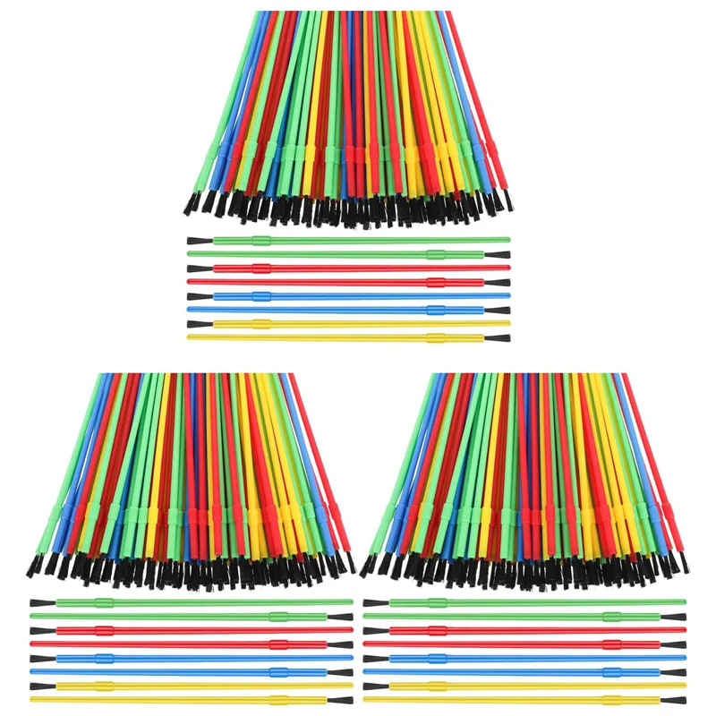 

JHD 300 шт., кисть для рисования, набор пластиковых кистей для рисования, масляная живопись, акварельная кисть, классные принадлежности для декоративно-прикладного искусства