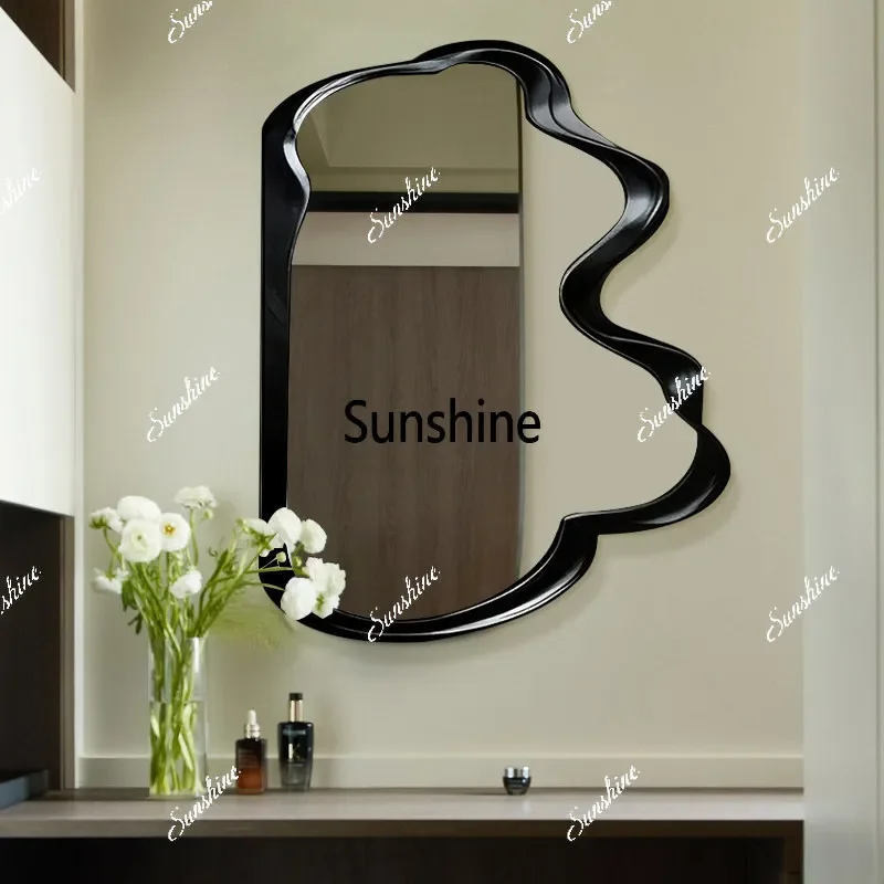 French shaped bathroom mirror irregular bathroom mirrorTJ