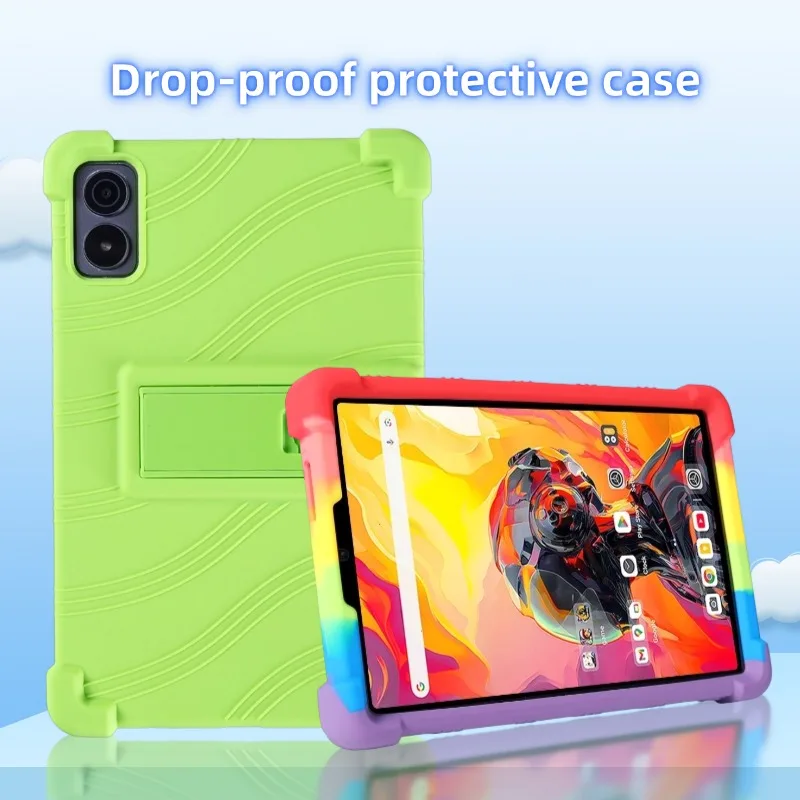 Capa para tablets para ALLDOCUBE IPlay 70 Mini Ultra 8,8 polegadas Super à prova de choque capa de suporte de silicone macio