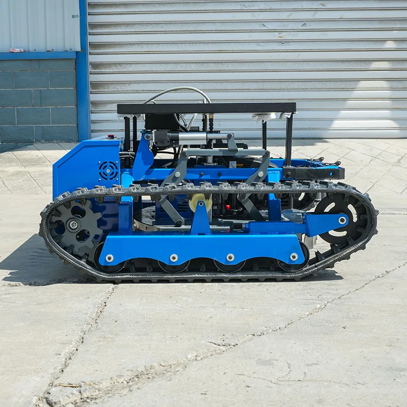 Heavy Duty Remote Control Lawn Mower with 1000mm Cutting and Hydraulic Drive for Reclamation Land Remote Control Lawn Mower view 2