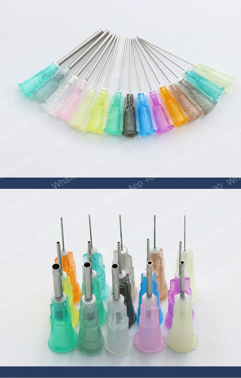 3000PCS25mm bayonet dispensing needle one inch precision plastic steel needle screw needle