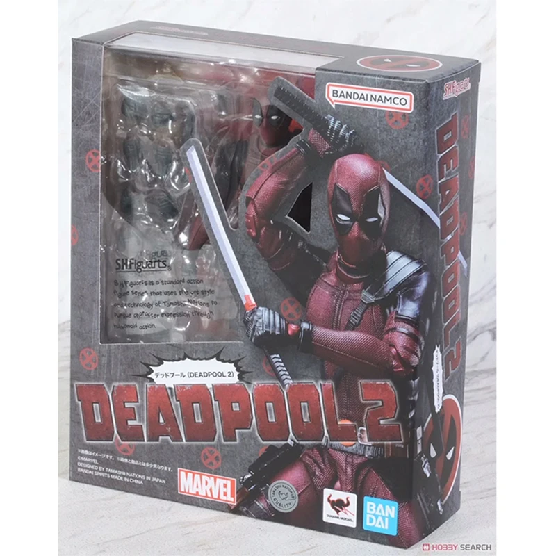 

Bandai S.H.Figuarts SHF Deadpool 2 Action Figure Collectible Model Toy Original in Stock