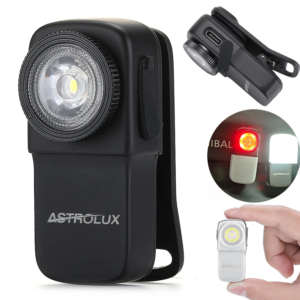 Astrolux EDC Flashlight High Lumen Rechargeable Zinc Alloy Waterproof Portable Outdoor Survival Gear