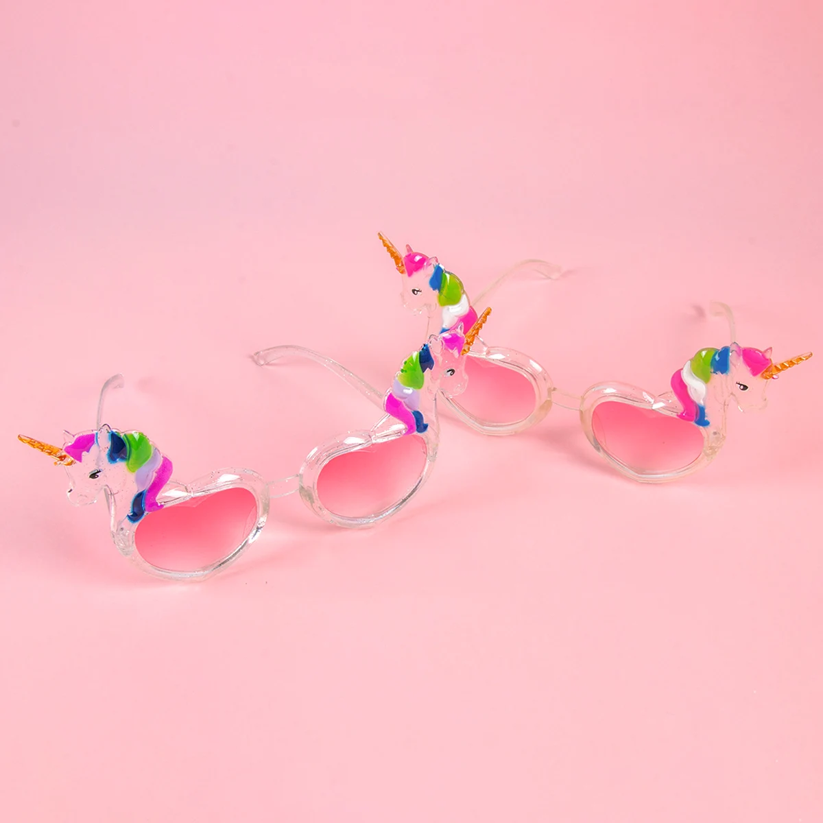 1 szt. Jednorożec okulary przeciwsłoneczne na imprezę jednorożec impreza tematyczna rekwizyt do zdjęcia dla dzieci dziewczyny 1. urodziny dekoracja na baby shower artykuły upominkowe — zdjęcie 4