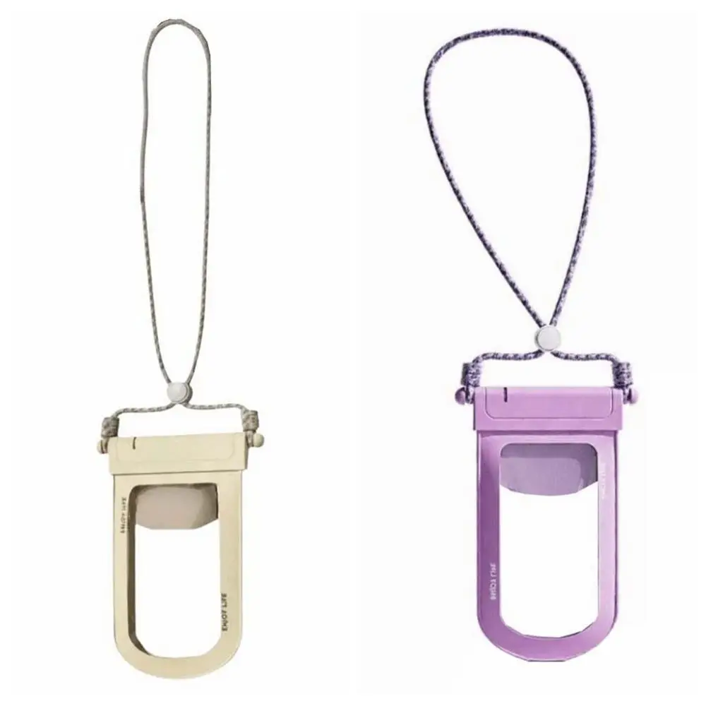 Adjustable Strap Waterproof Phone Pouch Lightweight Sealed Crossbody Dry Bag ABS Large Capacity Transparent Hanging Neck Bag view 6