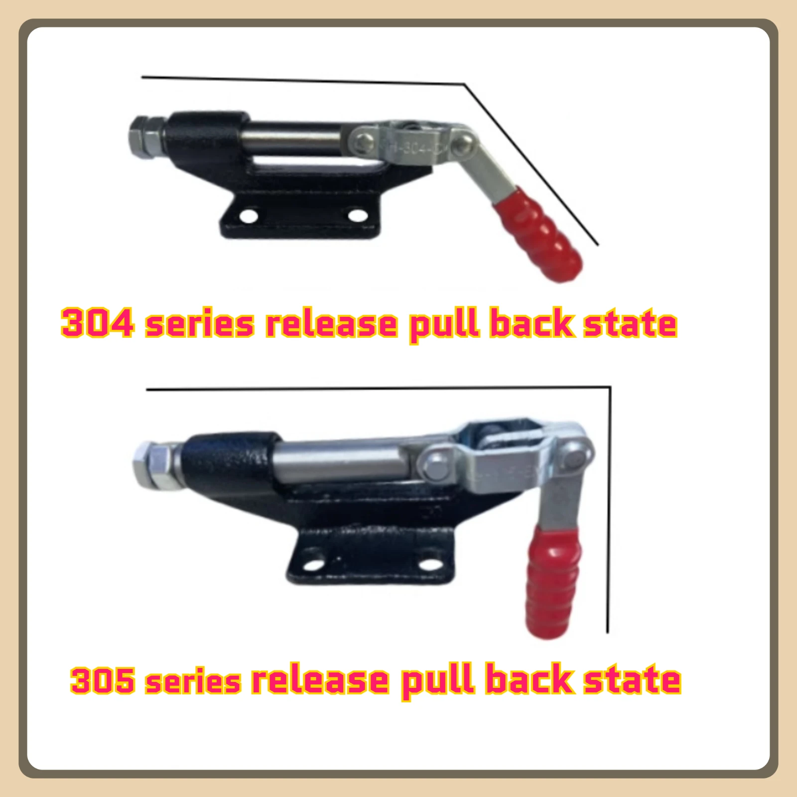 1Pc Toggle Clamp Pu…