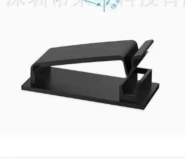 

30pcs Power Cord Clips Black Self Adhesive Cable Management Cord Organizer Wire Keeper For Desk Home Office Appliances Usb