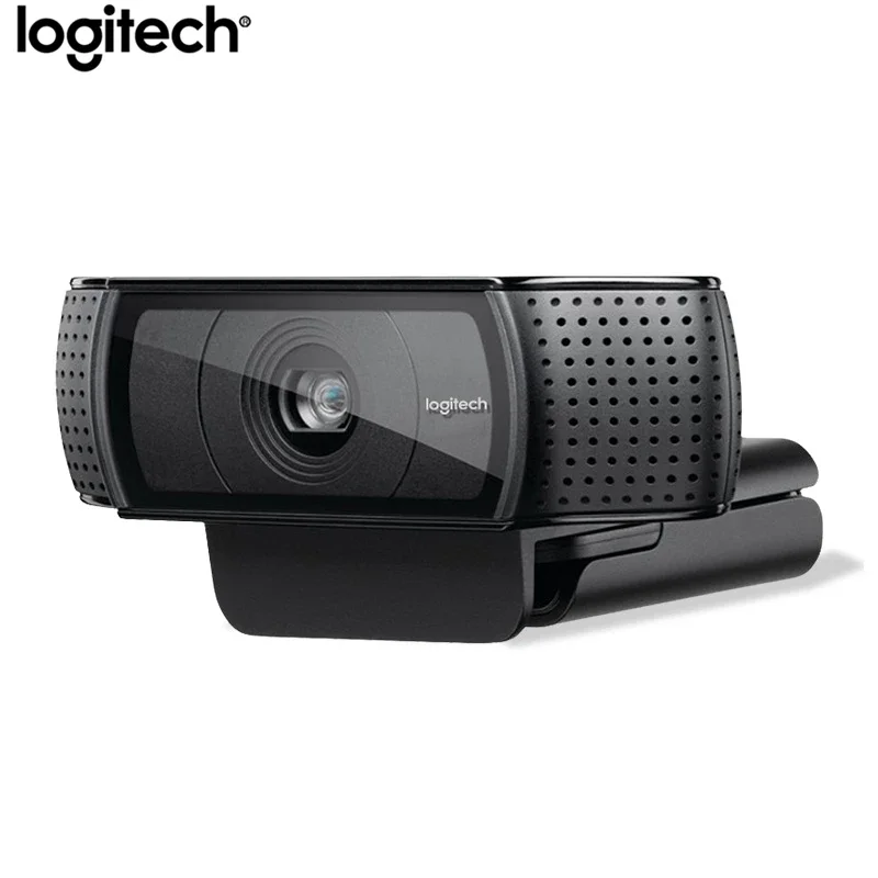 Logitech C920e HD Pro Webcam Widescreen Video Chat Recording USB Smart 1080p Web Camera For Computer C920 Upgrade Version CMOS