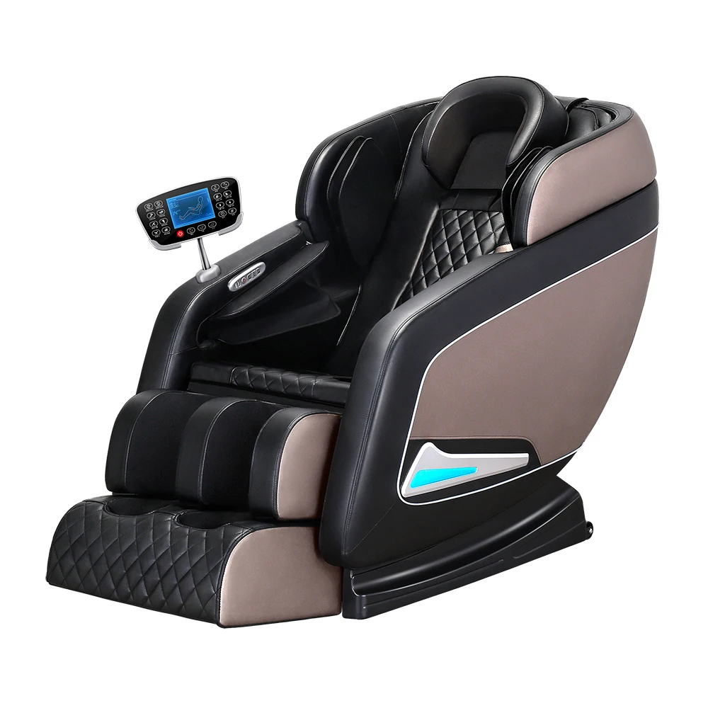 Custom Automatic Luxury Shiatsu 4D Full Body Airbag Massage Chair With SL Tracking 1 Year Warranty AC 100-240V