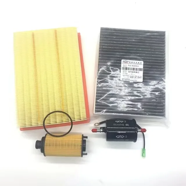 

Genuine High Quality Air Filter Cabin Filter Oil Filter Fuel Filter 3/4 pcs/set for Chery Tiggo 8 F4J16 Engine 1.6T 151000079AA