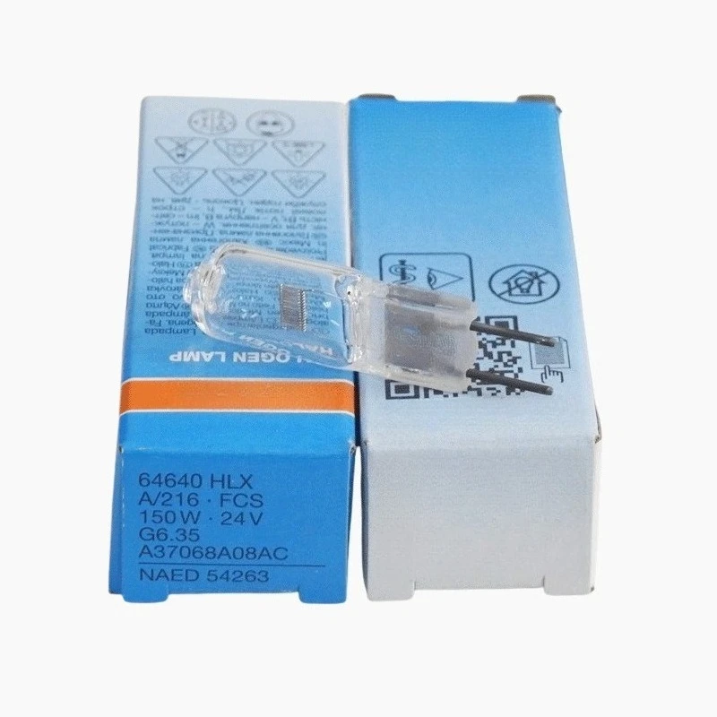 HLX 64640 Replacement Halogen Bulb 24V 150W G6.35, Compatible for Profile Projector, NAED54263