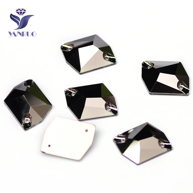YANRUO 3265 Cosmic Flat Back Naai Kristallen Stenen Naaien Glas Strass DIY Losse Strass Voor Jurk