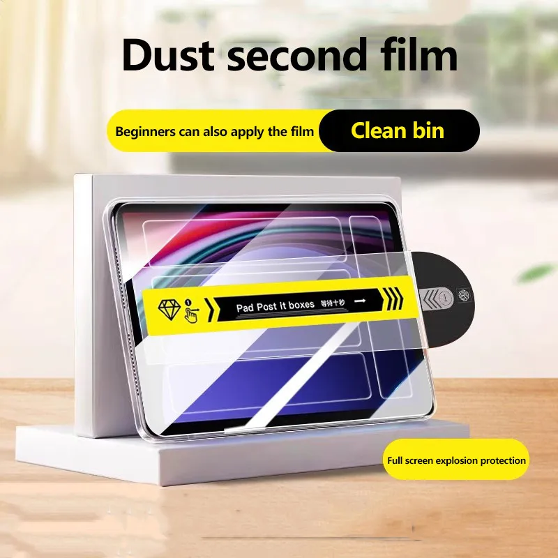 For Samsung Galaxy Tab S10 Plus 12.4 2024 S10+ S9 FE Plus S7+ S8 S7 A9Plus 11inch Auto Alignment Kit Tempered Glass