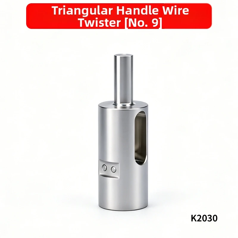 45 Steel Steel Wire Twister Tool For 25 3mm To 5mm Fence Wire Knotting And Binding With 9mm Hex Shank Home Hand Tools