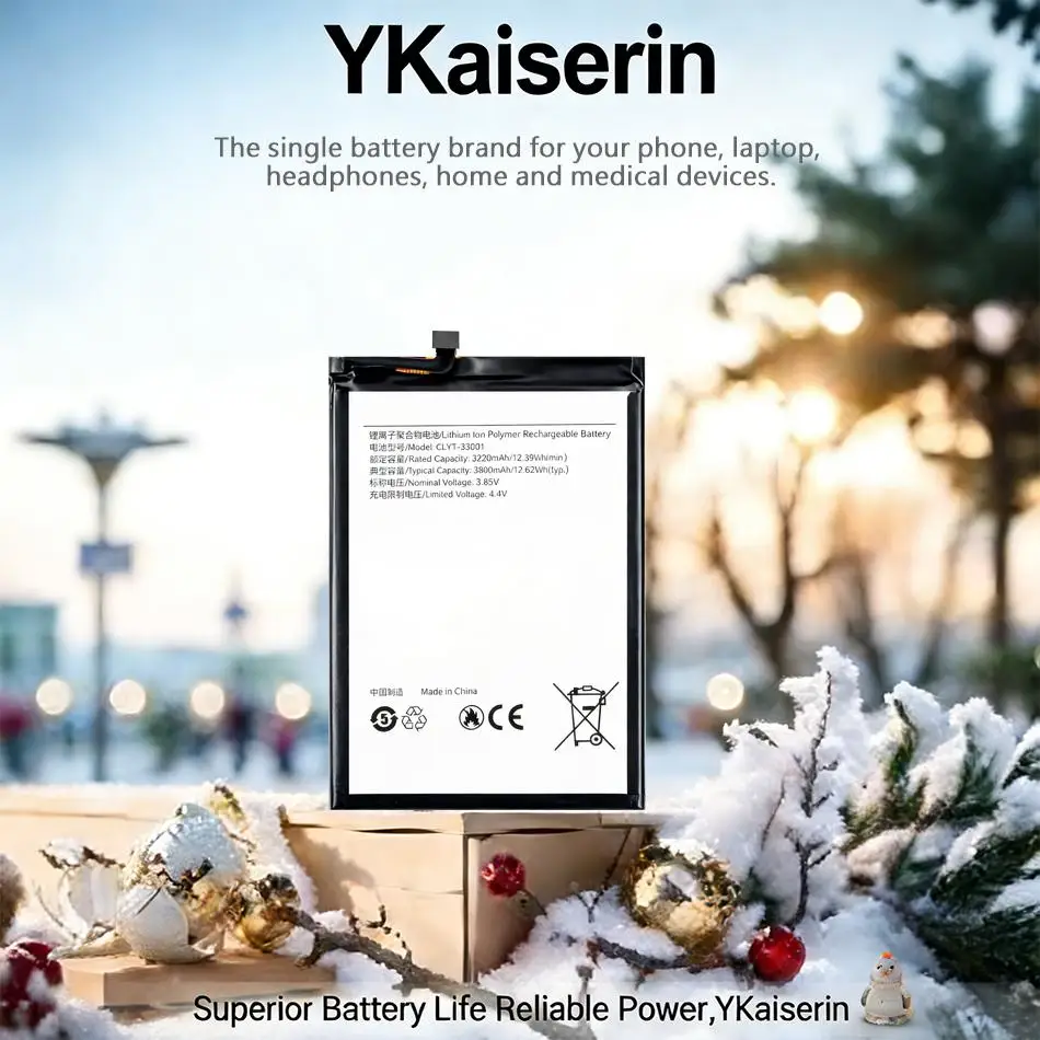 

Аккумулятор для мобильного телефона Clyt-33001 3280 мАч, надежная мощность, высокая совместимость с Yotaphone 3