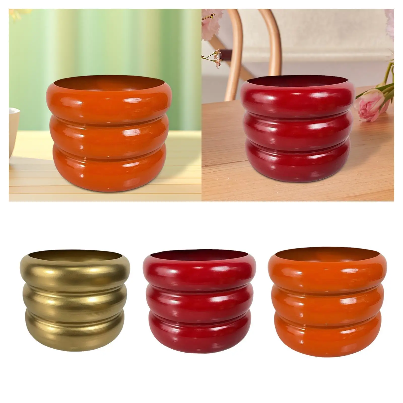 Plant Pot Flower Pot Home Furnishing Art Craft Ornament Bubble Vase for Decor Table Centerpiece Living Room New Year Dining Room