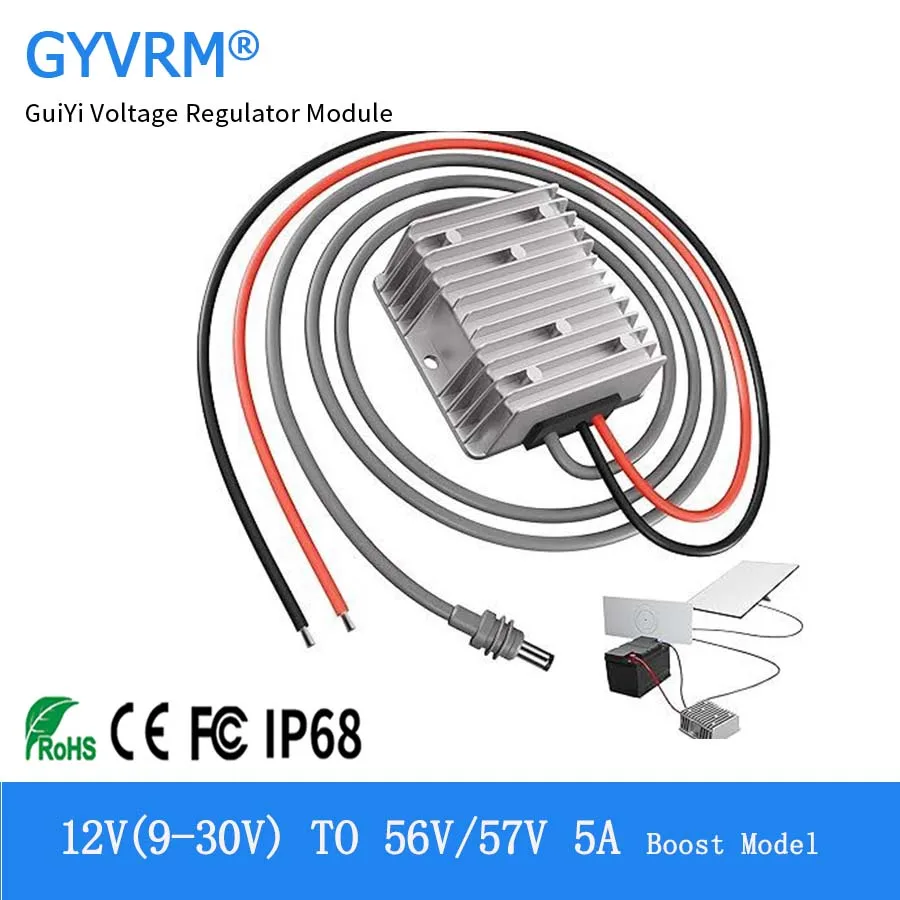 

DC DC 12V to 56V/57V Boost Module Suitable for 3rd generation router 12V to 57V/56V4.5A DC boost power supply Sta rlink Gen3