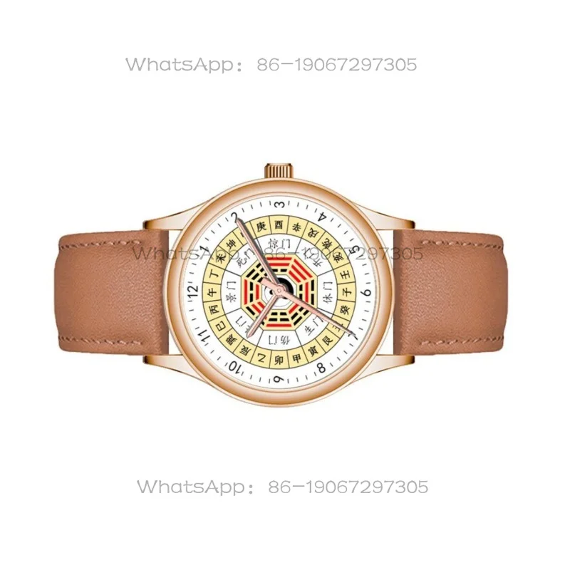 Large Dial Waterproof Quartz Men and Women Couple Watch