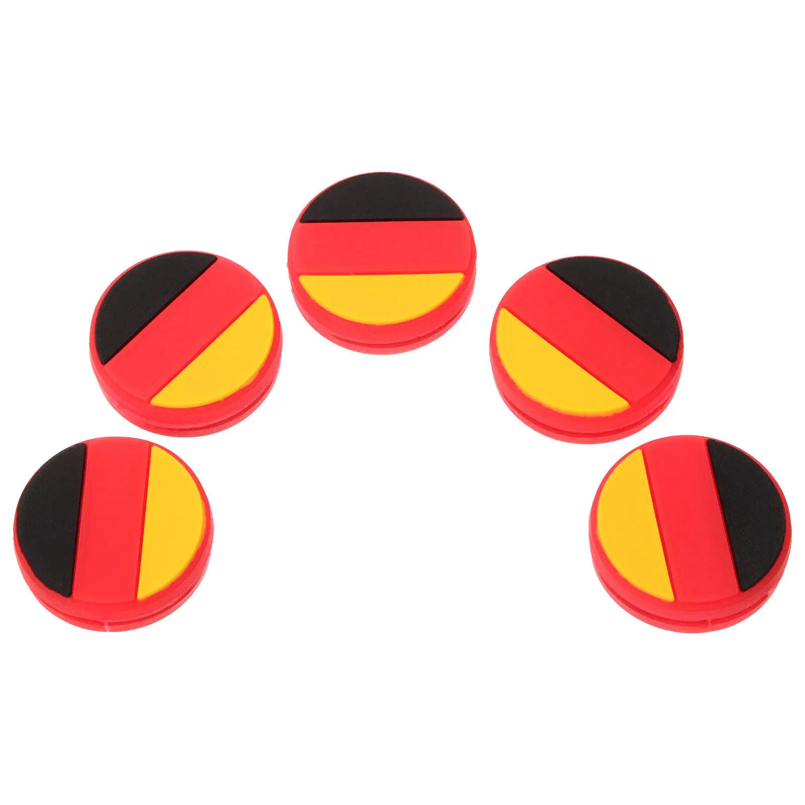 

5 шт. Амортизаторы для ракеток, виброгасители для теннисных ракеток, мягкие силиконовые демпферы