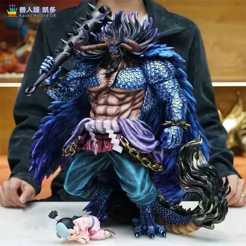 Ein Stück Orc Kaido schwarze Perle Drachen Kaido vier Kaiser Vorverkauf Anime Figuren Modell Geburtstags geschenke Spielzeug Ornamente dekorieren