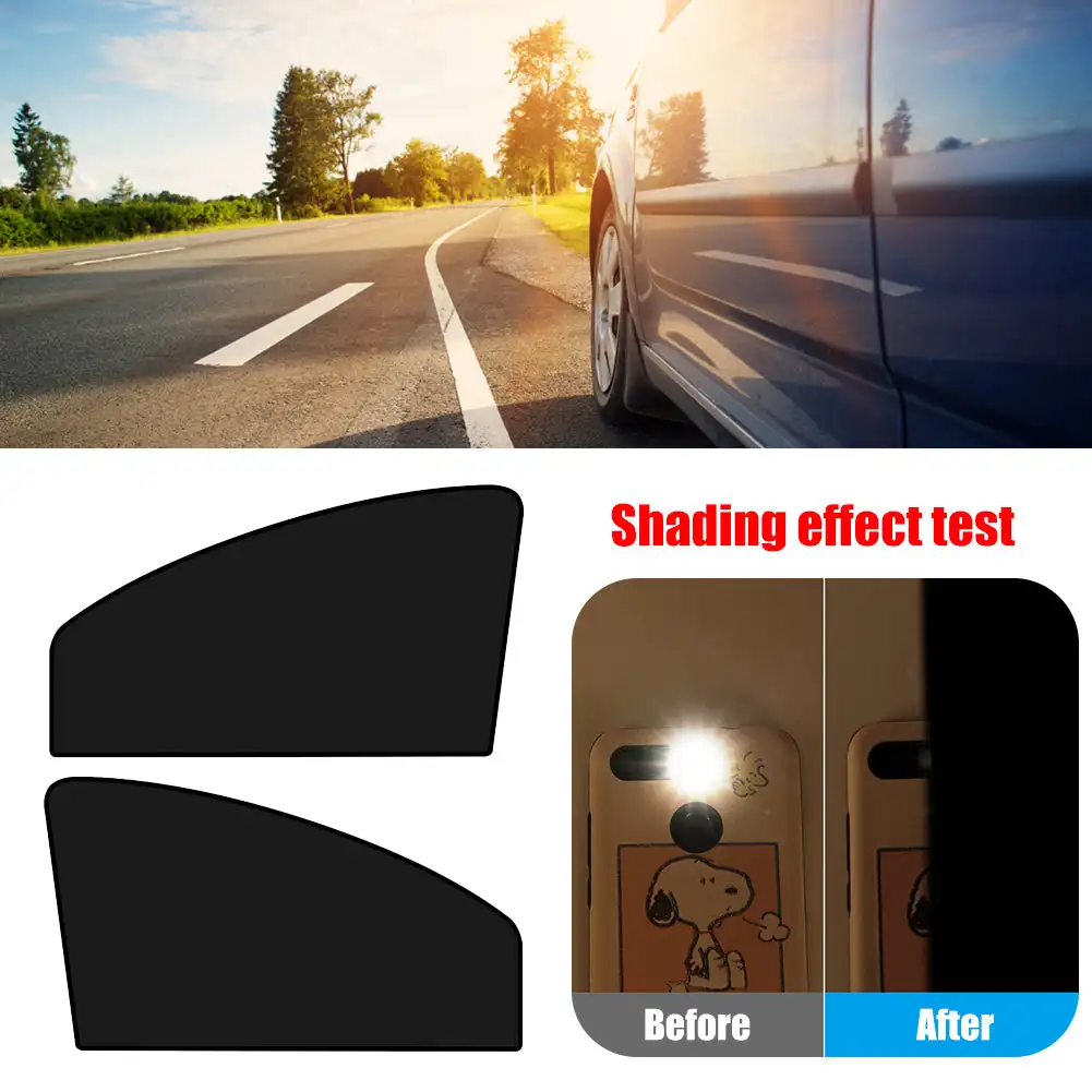 Universal Window Sunshade Sun Protection Strong Magnetic Full Shading Magnetic Car Curtain Magnetic Suction Opaque Car Sunshade