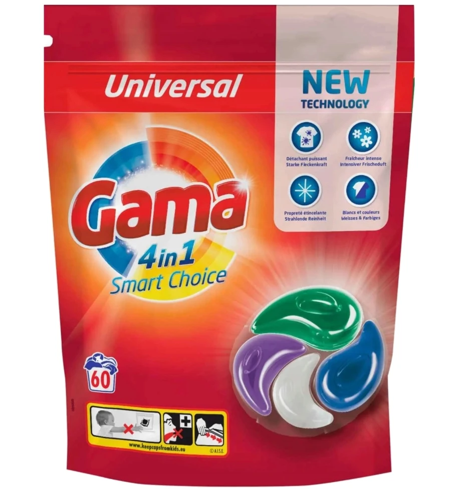 Smart Caps Farbwaschkapseln 1,32 kg – Gama