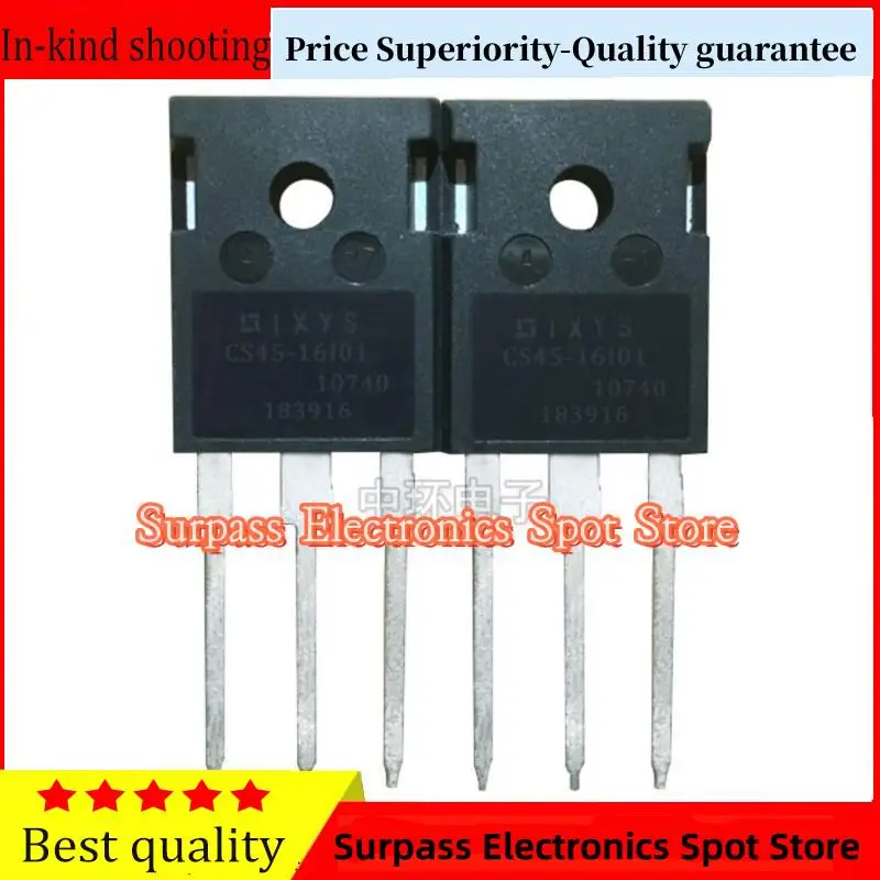 

10PCS-100PCS CS45-16I01 CS45-16IO1 48A1600V Price Superiority-Quality guarantee