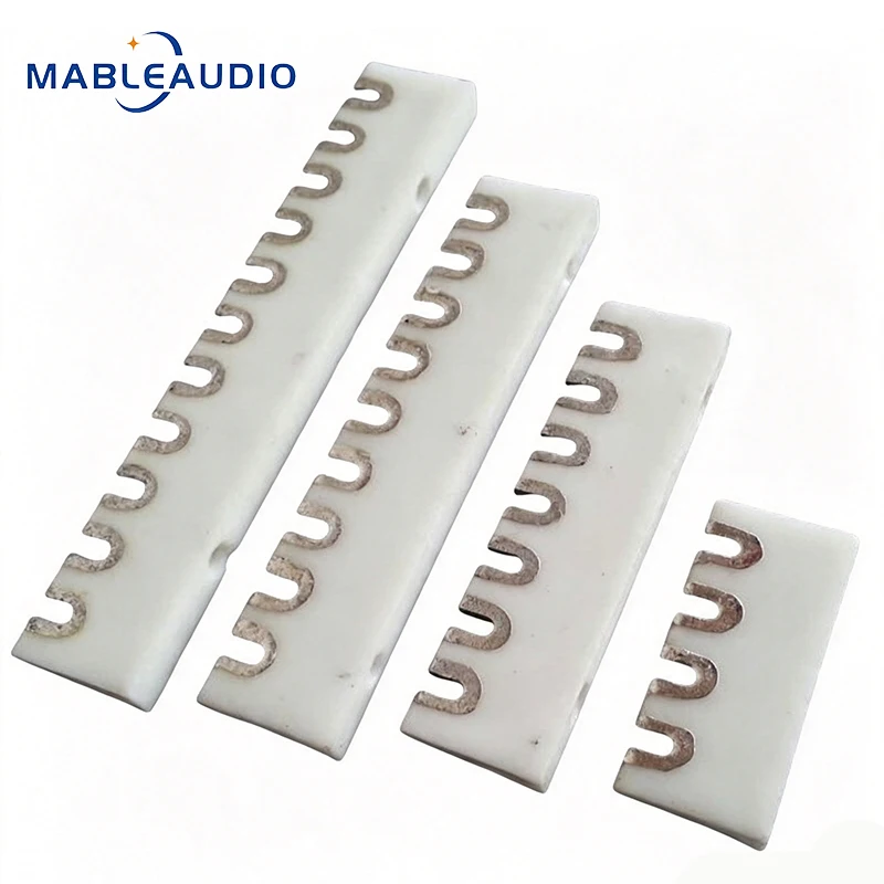 2PC Ceramic Turret Strip High‑Voltage Wiring Tag Strip turret strip for Vintage Valve Amp Chassis Build 4-pin 7/9/11/12-pin
