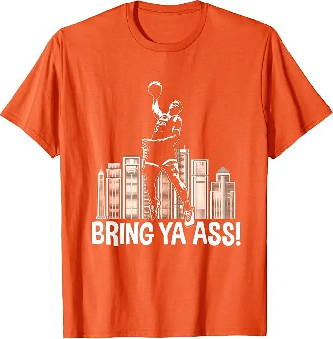 Minnesota 2024 Bring Ya Ass T-Shirt, Y2k Vintage Basketballspieler Grafik-Bekleidung für Damen und Herren, Kurzarm Weiches Baumwoll-T-Shirt – Detail 9