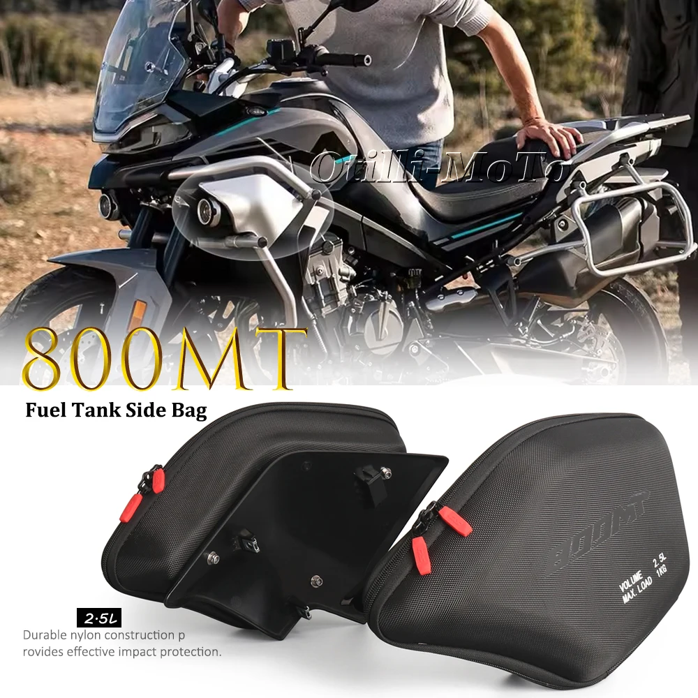 For CFMOTO 800MT 800mt 22-25 New Motorcycle Dedicated Fuel Tank Fairing Side Bag Waterproof Repair Tool Placement Side Frame Bag