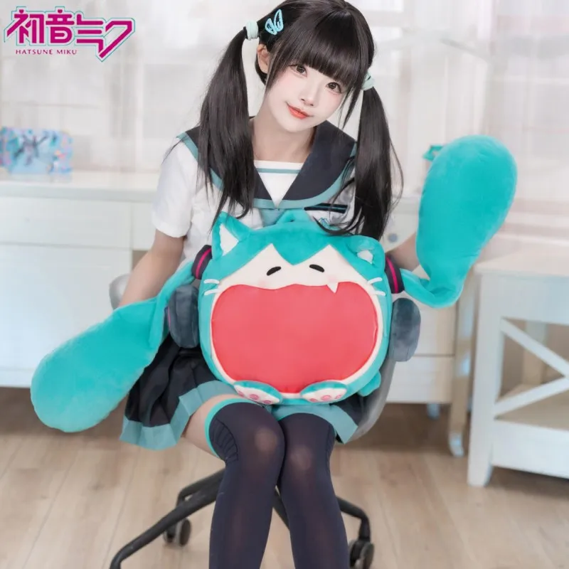 Original Hatsune Miku Bag Uwa Series Multi Functional Shoulder Bag Nyanya Special Edition Cartoon Anime Figure Cute Plushie Doll