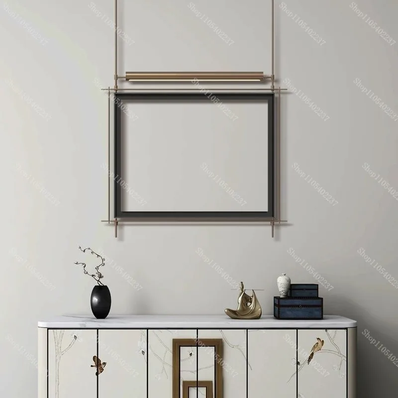 Metal Rod 3D Picture Frame Wall Hanging Decorative Art