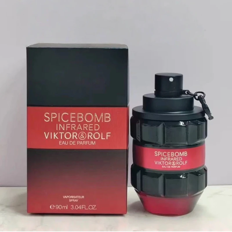 

90ML Men's Passion Perfume Lasting Fragrance Portable Body Spray Every Occasion Oriental Spicy Fragrance Pheromone