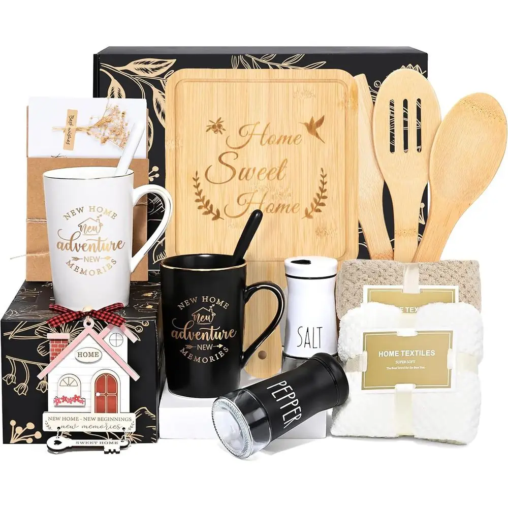 

Подарки для согрева дома, подарок для согрева дома, новый дом, закрывающие подарки для встреч, новый домашний подарочный корзина для женщин, мужчин, пары, новинка