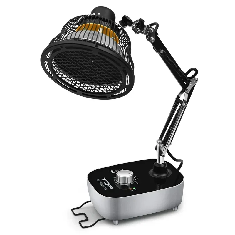 อุปกรณ์บําบัดด้วยคลื่นแม่เหล็กไฟฟ้าเฉพาะโคมไฟอบไฟฟ้าแบบตั้งโต๊ะอินฟราเรดพร้อมการป้องกันอุณหภูมิสูง